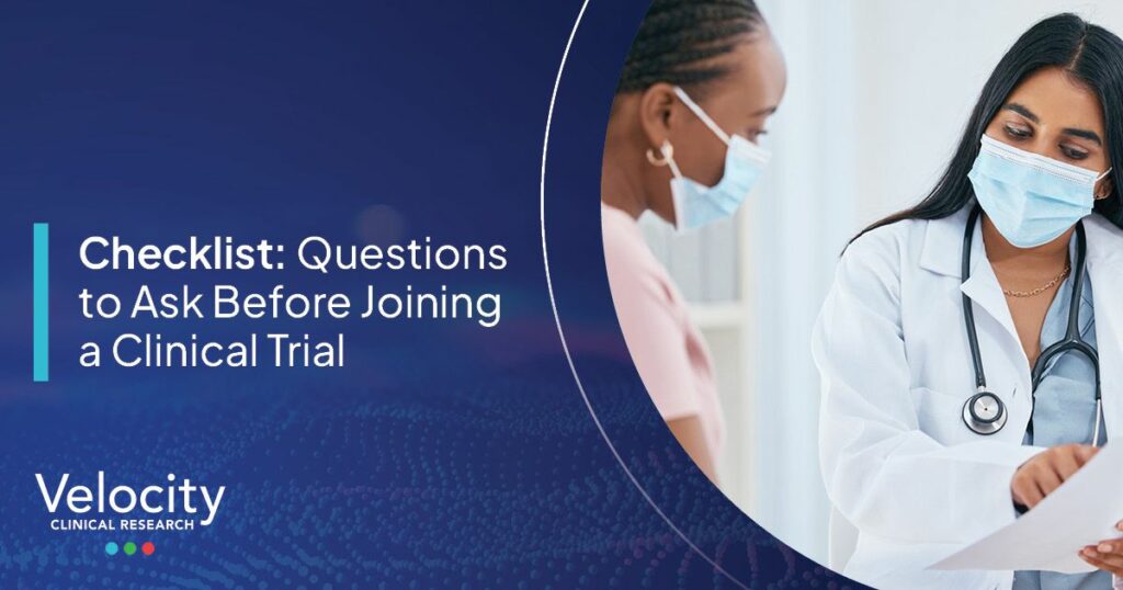 Checklist Questions to Ask Before Joining a Clinical Trial