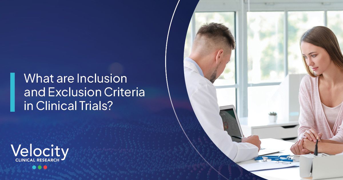 Criteria for inclusion/ exclusion