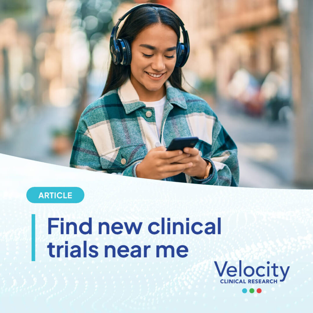 Find new clinical trials near me